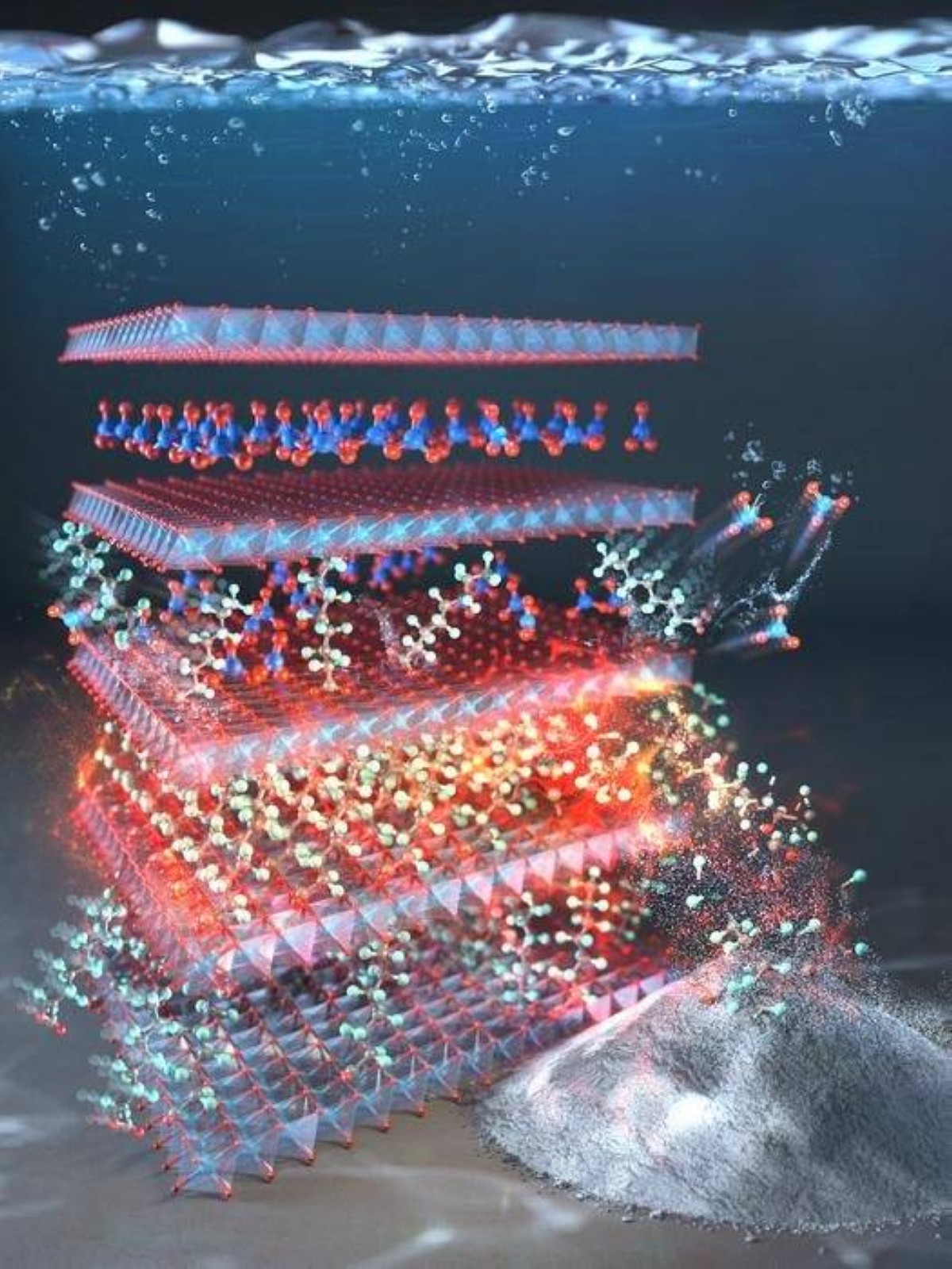 مادة تزيل «كيماويات» الماء في ثوانٍ!