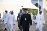 خالد بن محمد بن زايد يزور فعاليات اليوم الختامي لسباق جائزة الاتحاد للطيران الكبرى للفورمولا 1