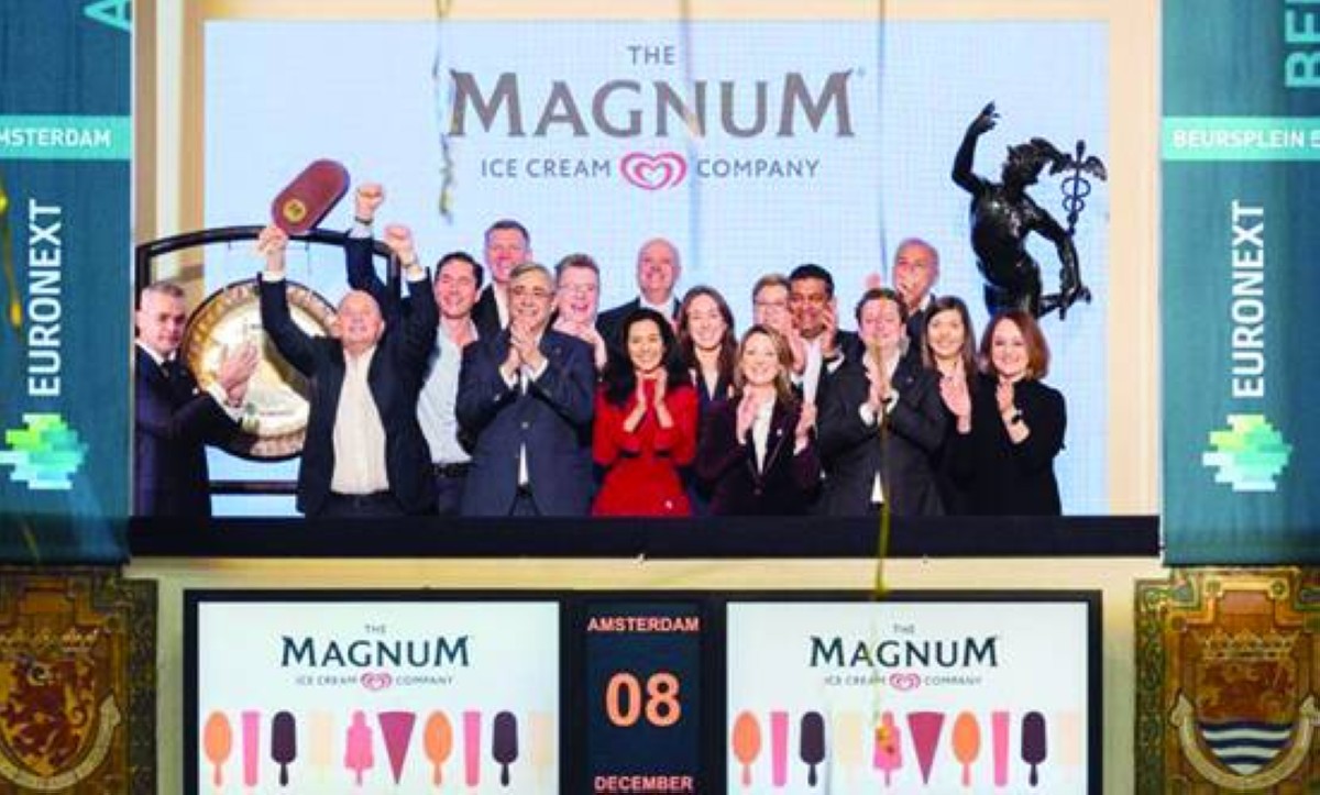 «ماجنوم آيس كريم» تبدأ التداول المستقل في أمستردام