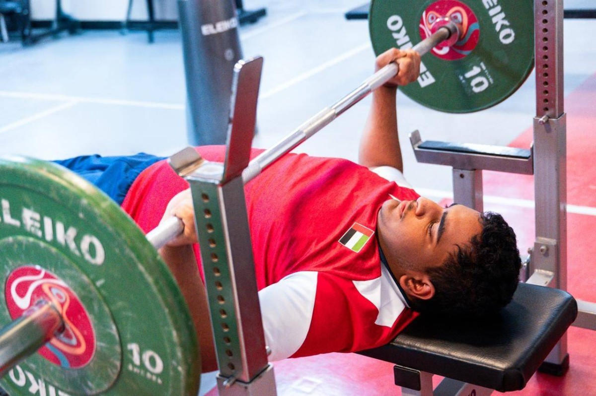 منصور القصاب.. لاعب منتخبنا لرفعات القوة وحلم جديد في «ألعاب الشباب»