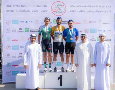 «تورك للدراجات» يتصدر سباق كلباء بدوري «الهواة»