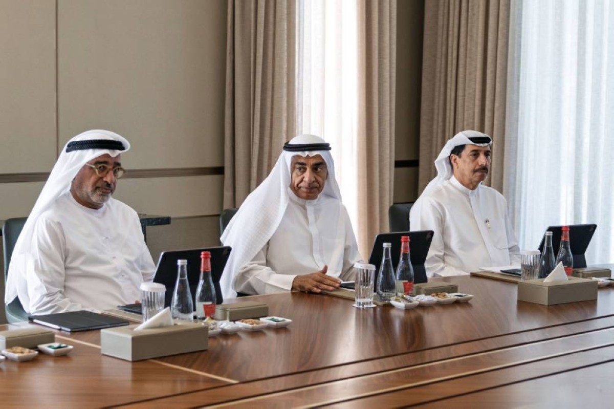 عيسى كاظم وفاضل العلي وعبدالفتاح شرف