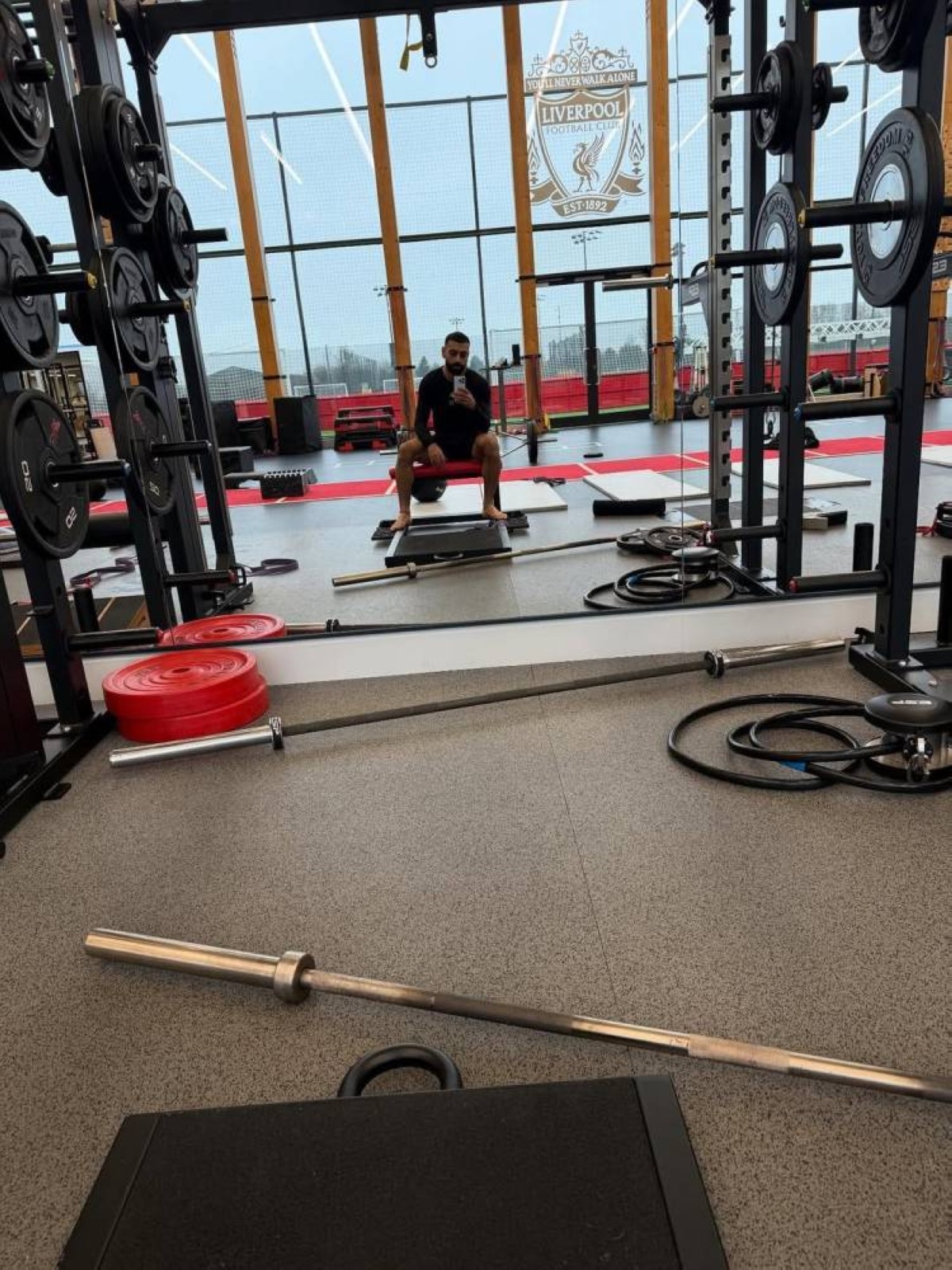 رد غامض من محمد صلاح على مدربه سلوت