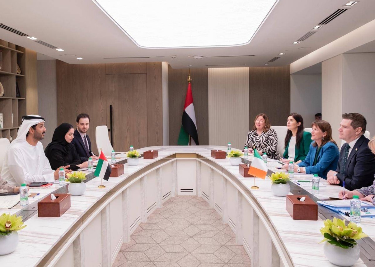 الإمارات وإيرلندا تبحثان توسيع التعاون في قطاعات الاقتصاد الجديد