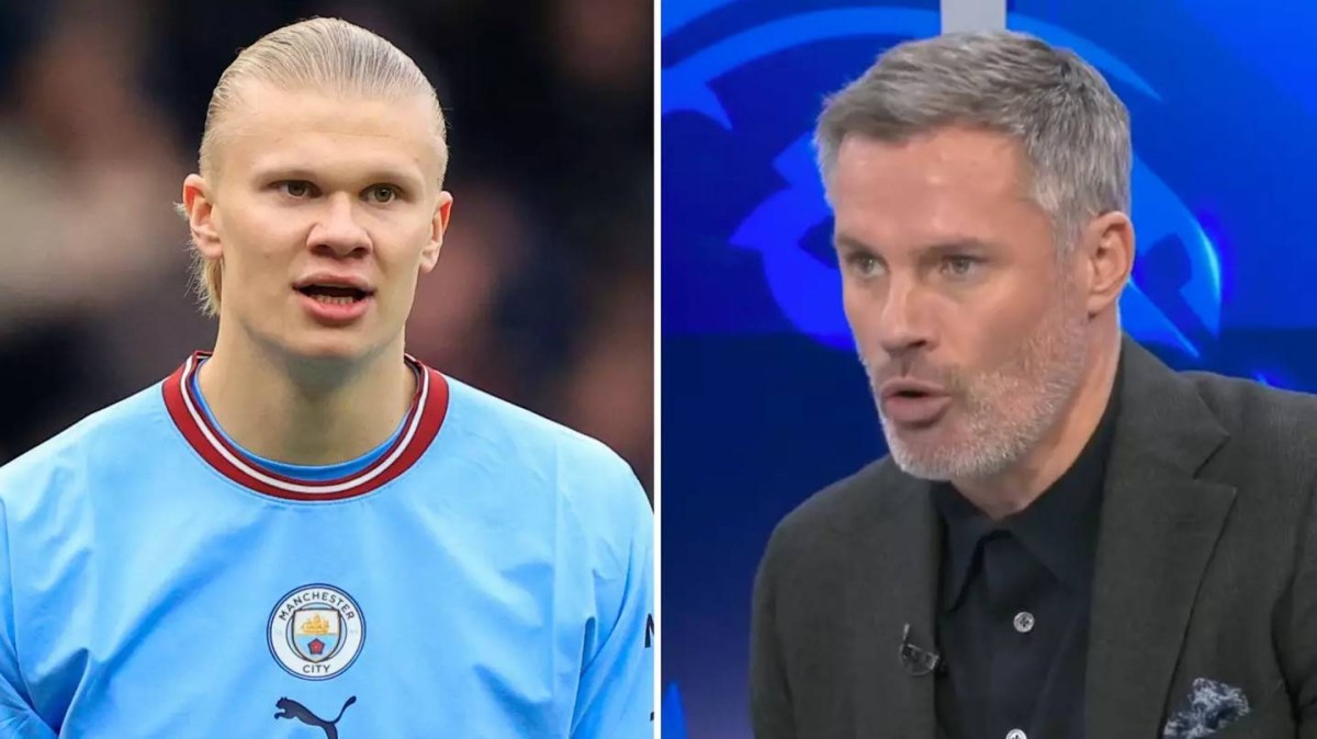 هالاند يسخر من كاراجر بعد هجومه على صلاح