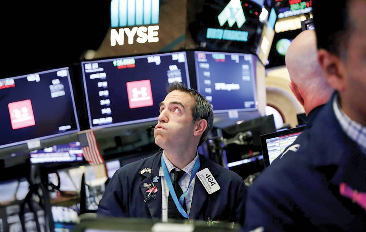 متداولون في بورصة «وول ستريت»