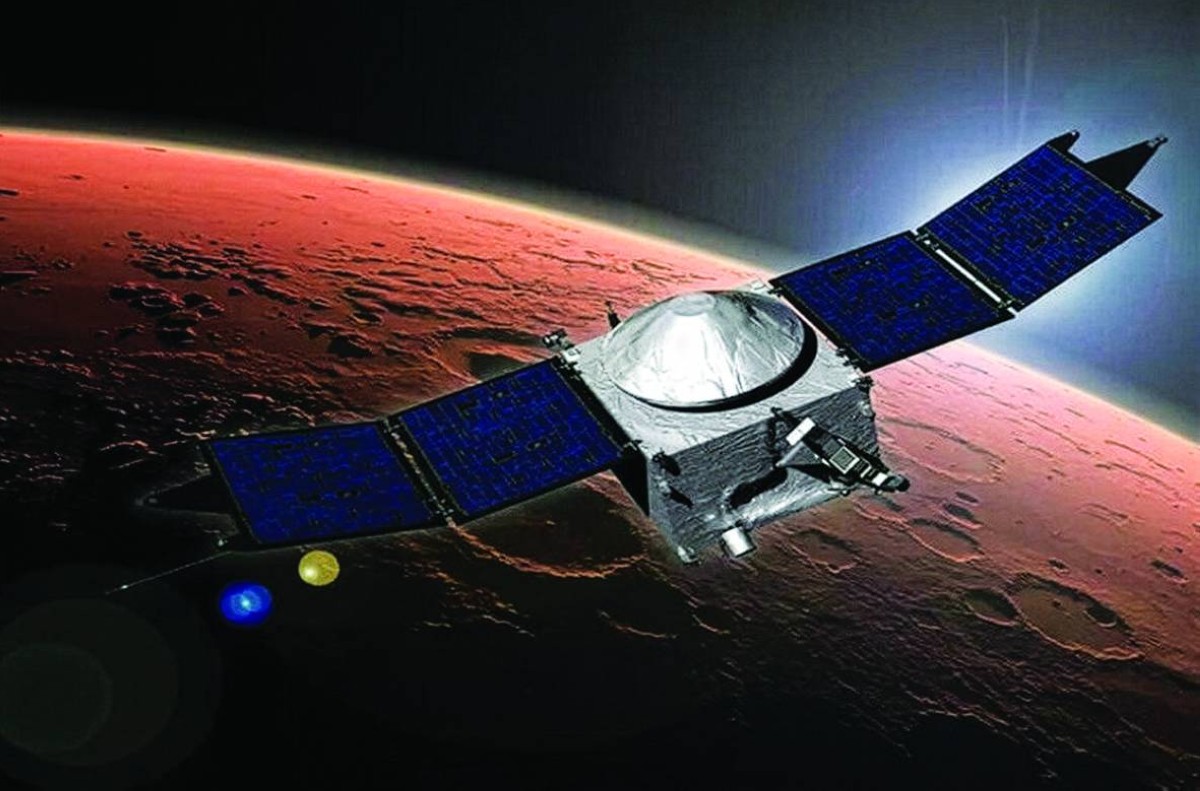 فقدان الاتصال بمركبة مريخية