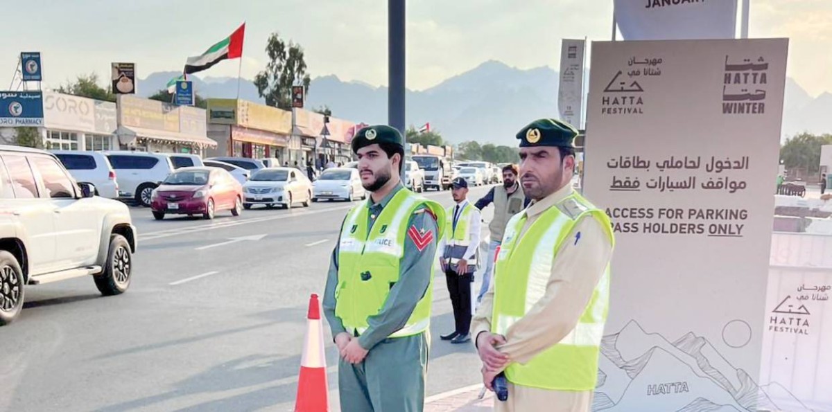 فرق شرطية تسهم على مدار الساعة في توفير الأمن والسلامة 
