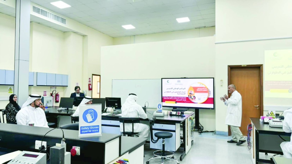 3100 مشارك في برنامج للطوارئ الإشعاعية