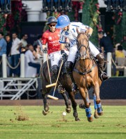 الحبتور والباشا في نهائي كأس ونستون تشرشل للبولو