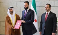 سفير الإمارات يقدم أوراق اعتماده إلى الرئيس السوري