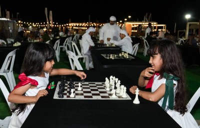 مهرجان الياسات ينظم بطولة الشطرنج الخاطف