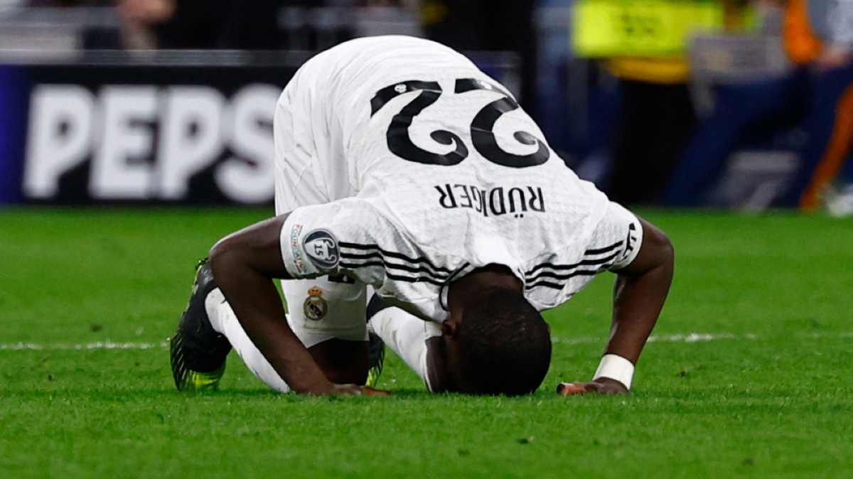 مباراة ألافيس تدخل روديجر نادي المئويين في ريال مدريد