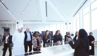 خلال زيارة الوفود لمركز الاستدامة والابتكار التابع للهيئة