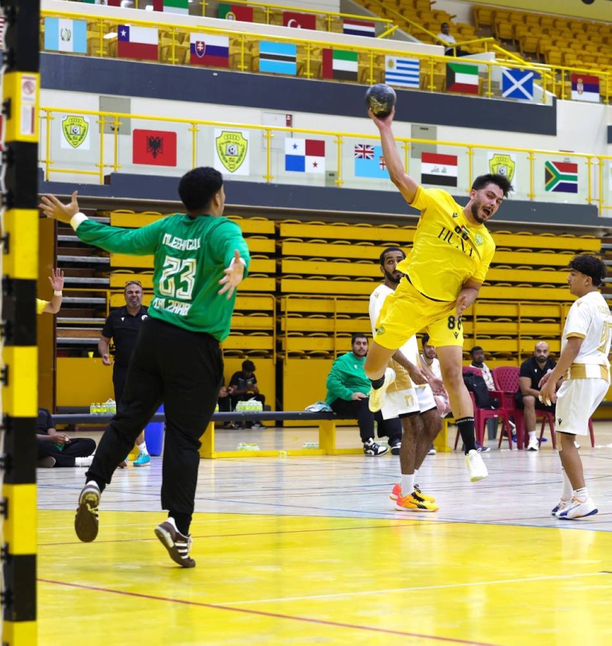 الوصل يتصدر دوري شباب اليد في الجولة العاشرة