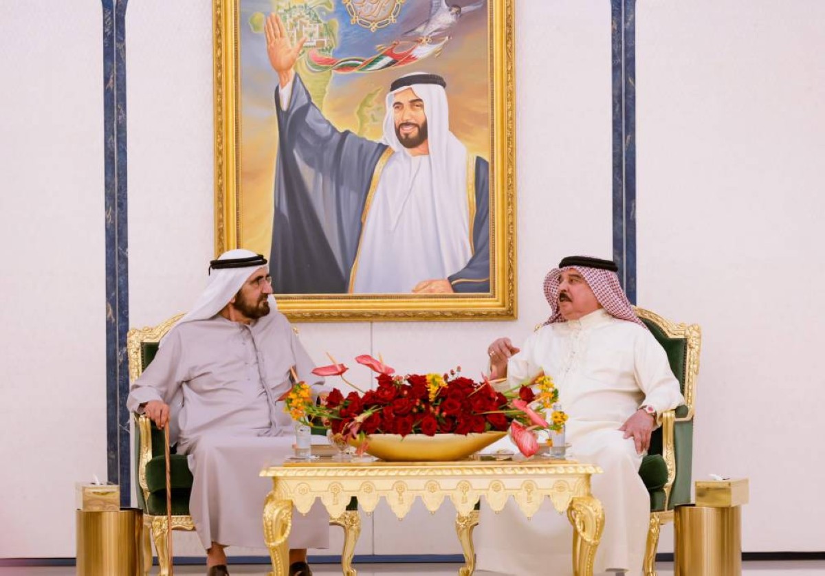 محمد بن راشد: البحرين قلب وعين.. ومحبة دائمة ومصير مشترك