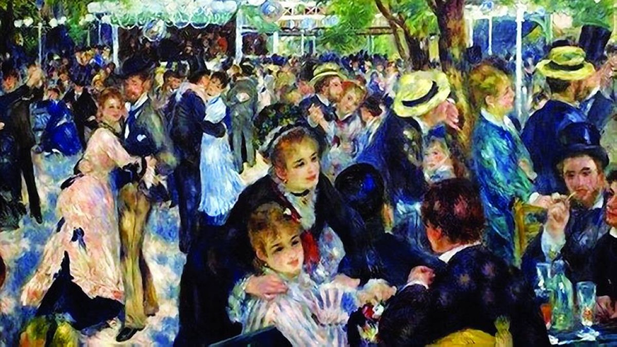 لوحة رقص في مولان