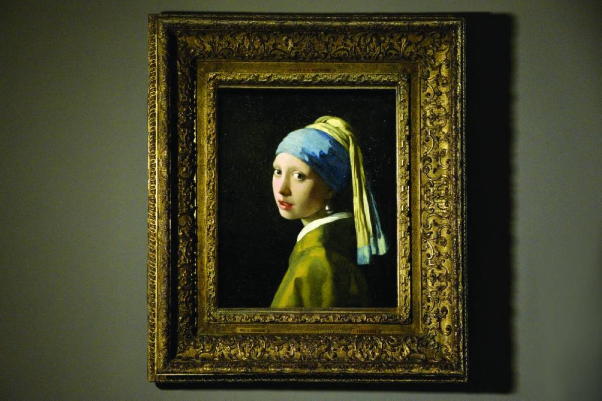 لوحة الفتاة ذات القرط اللؤلؤي