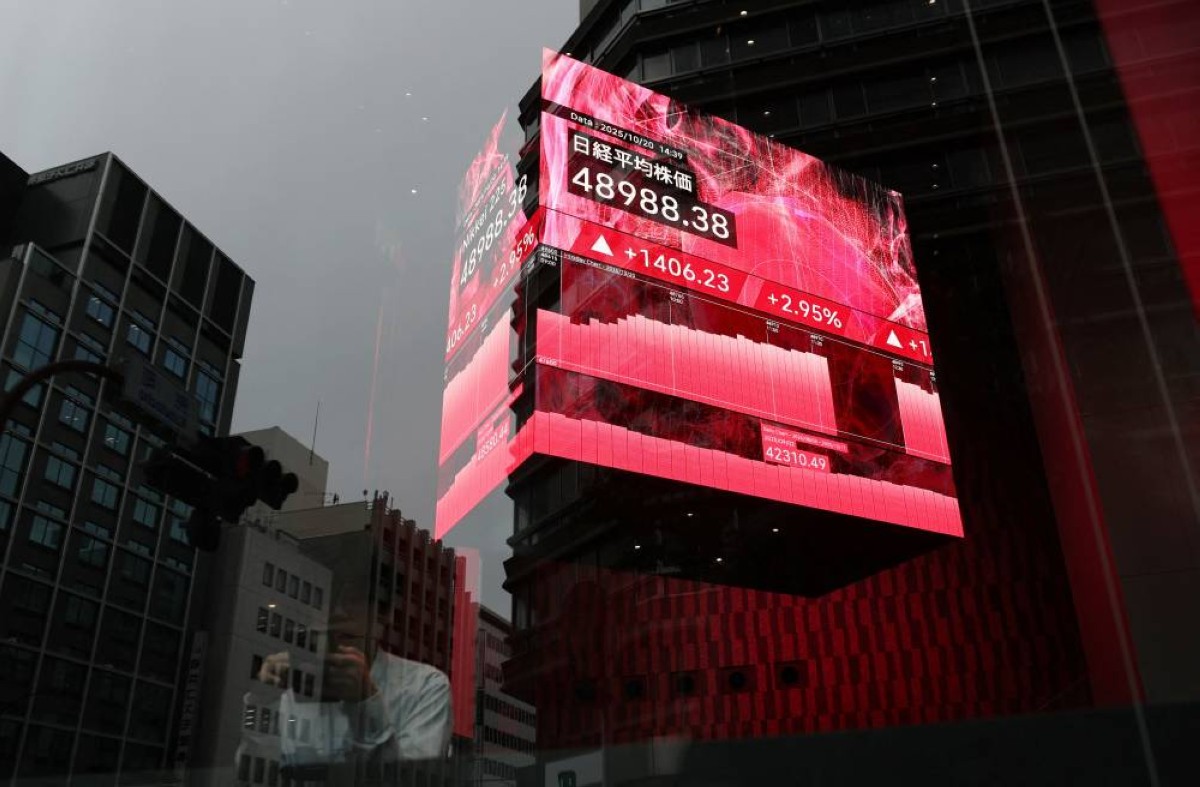 مؤشر نيكاي يغلق مرتفعاً مع اقتفاء أسهم التكنولوجيا لمكاسب ناسداك