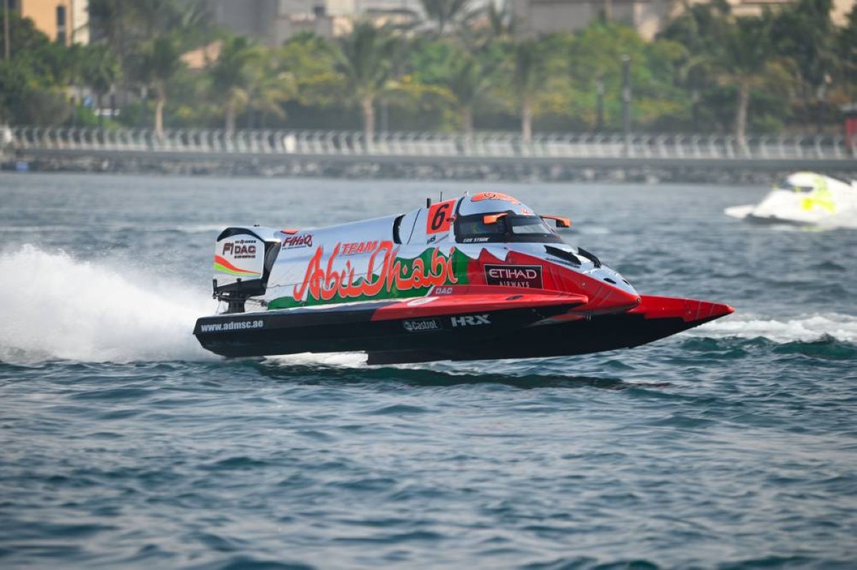 فريق أبوظبي يستهدف التتويج في ختام مونديال الفورمولا 1 بالشارقة