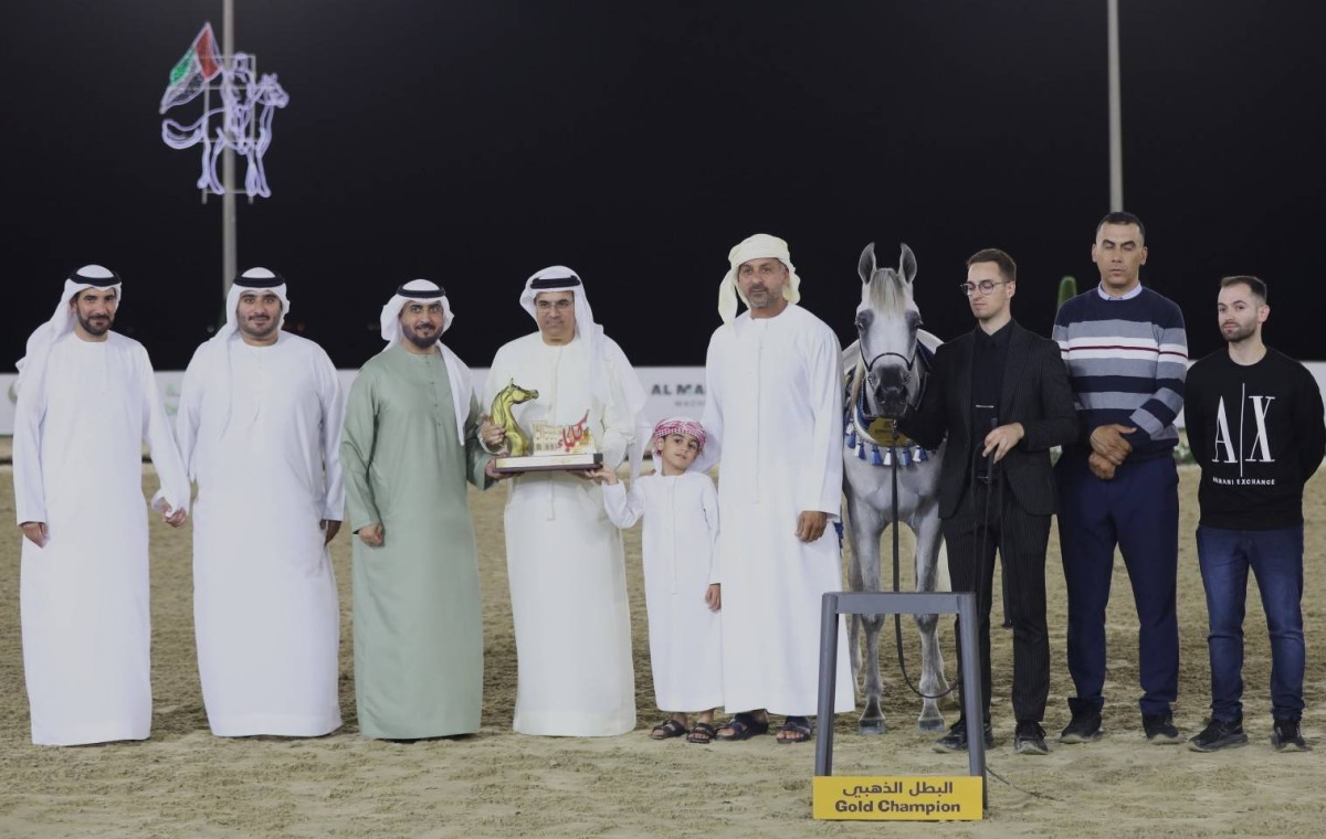 «مرابط دبي» تؤكد تميزها بمهرجان الشارقة كلباء السابع للجواد العربي