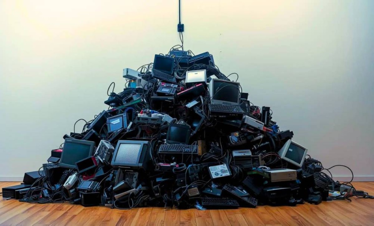 بدون فواتير كهرباء.. منزل يعمل بالكامل بـ650 بطارية لابتوب مستعملة