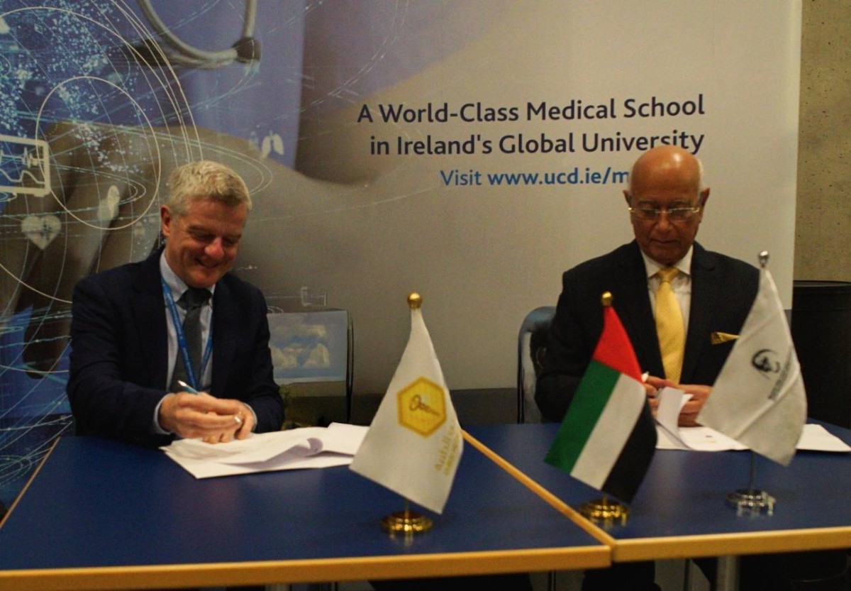 مشاريع مشتركة بين «جامعة دبي الطبية» و«كلية دبلن الجامعية»