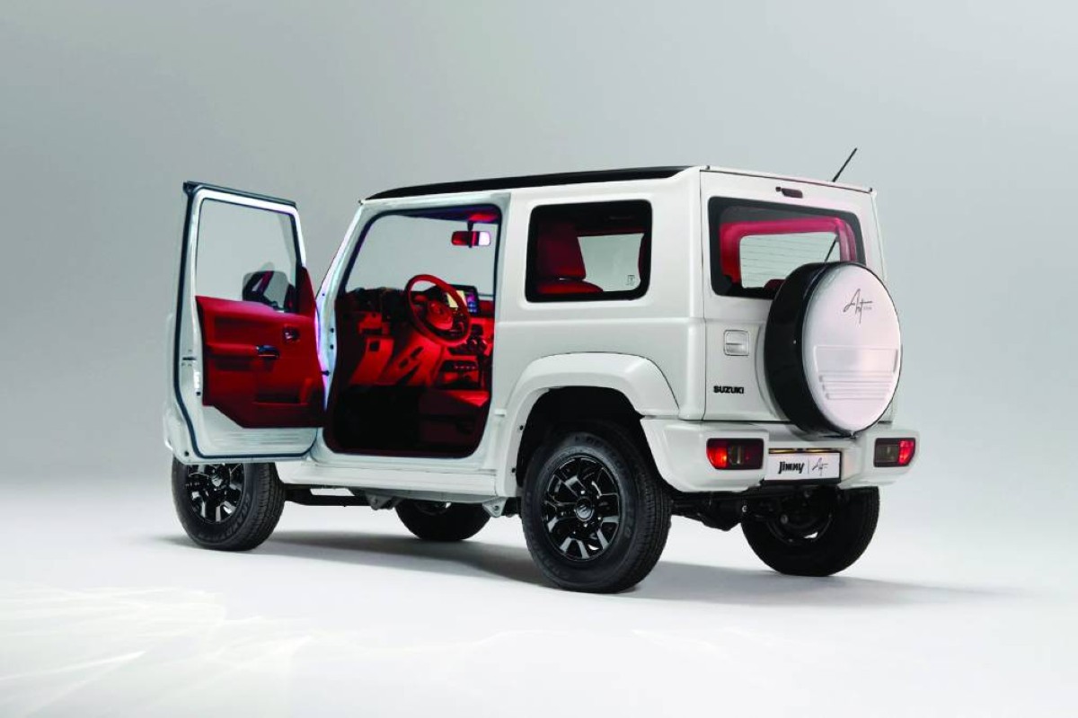 طرح «سوزوكي جيمني آرت إيديشن» لأول مرة في المنطقة بتصميم محلي وبهوية فنية إماراتية خالصة