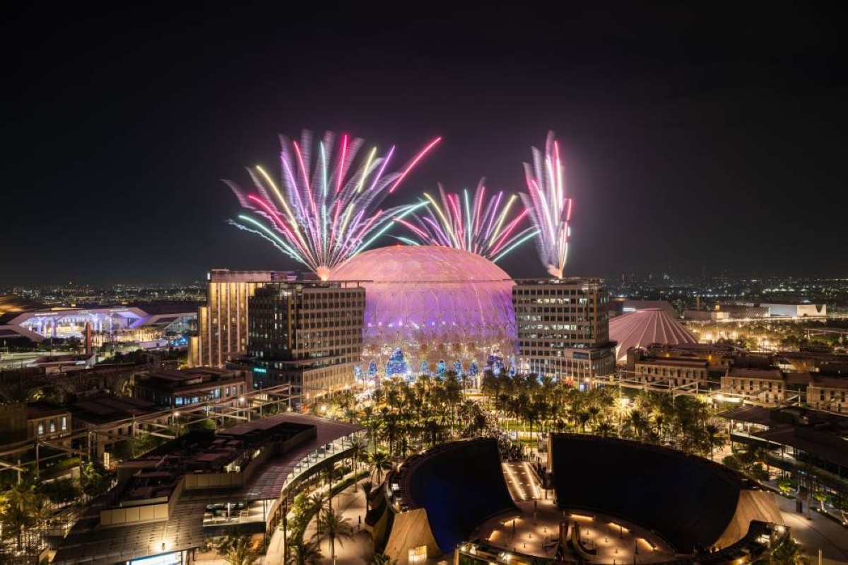 مدينة إكسبو دبي وجهة الفعاليات والأنشطة الحافلة بالزوار لعام 2025