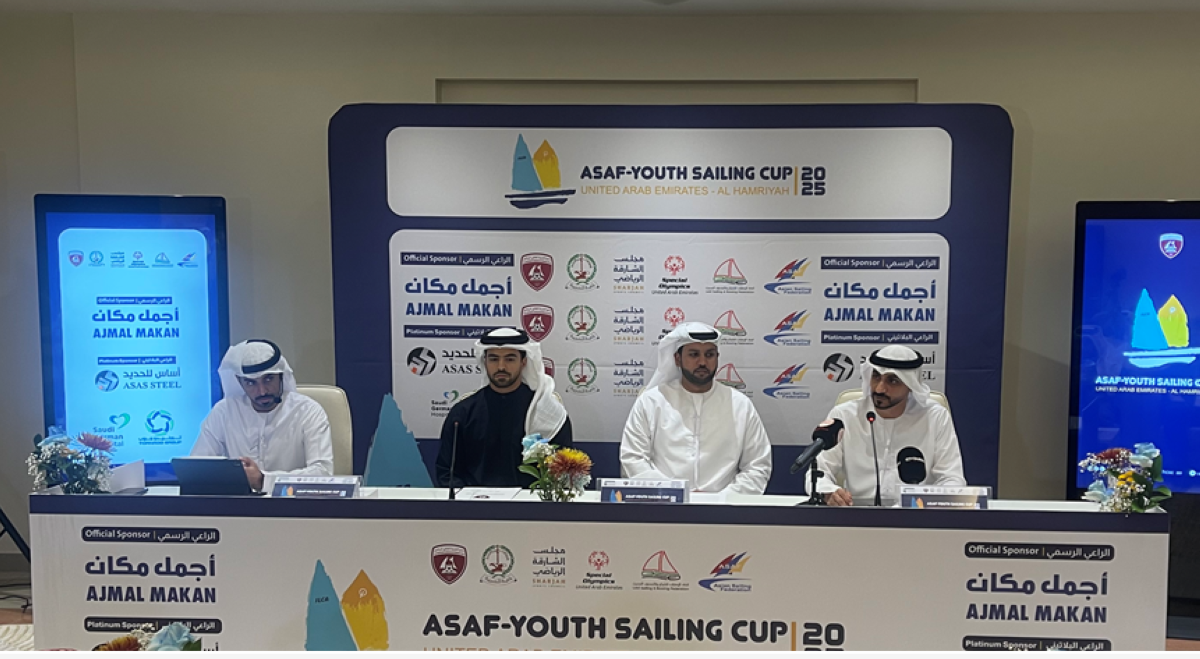 18 دولة تشارك في كأس آسيا للشراع الحديث للشباب بالحمرية