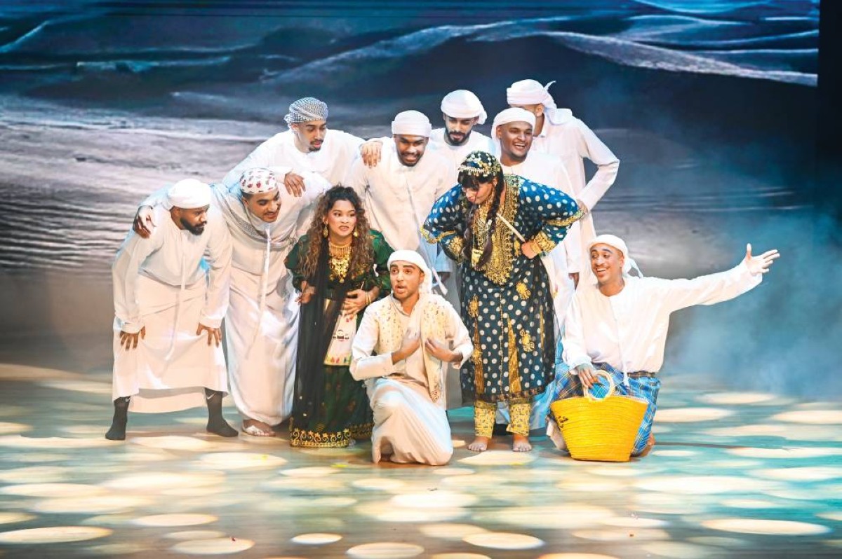 المحبة والحكمة والقوة تنير عوالم مسرحية «سر الفريج الأزرق»