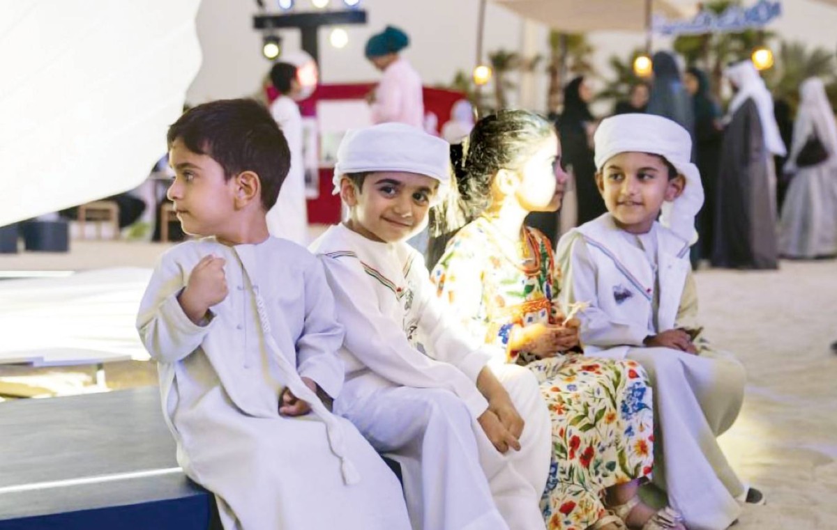 خلال إحدى فعاليات مؤسسة فرجان دبي