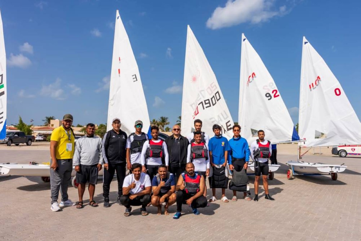 5 أبطال من الأولمبياد الخاص الإماراتي في كأس آسيا للشراع الحديث للشباب 2025