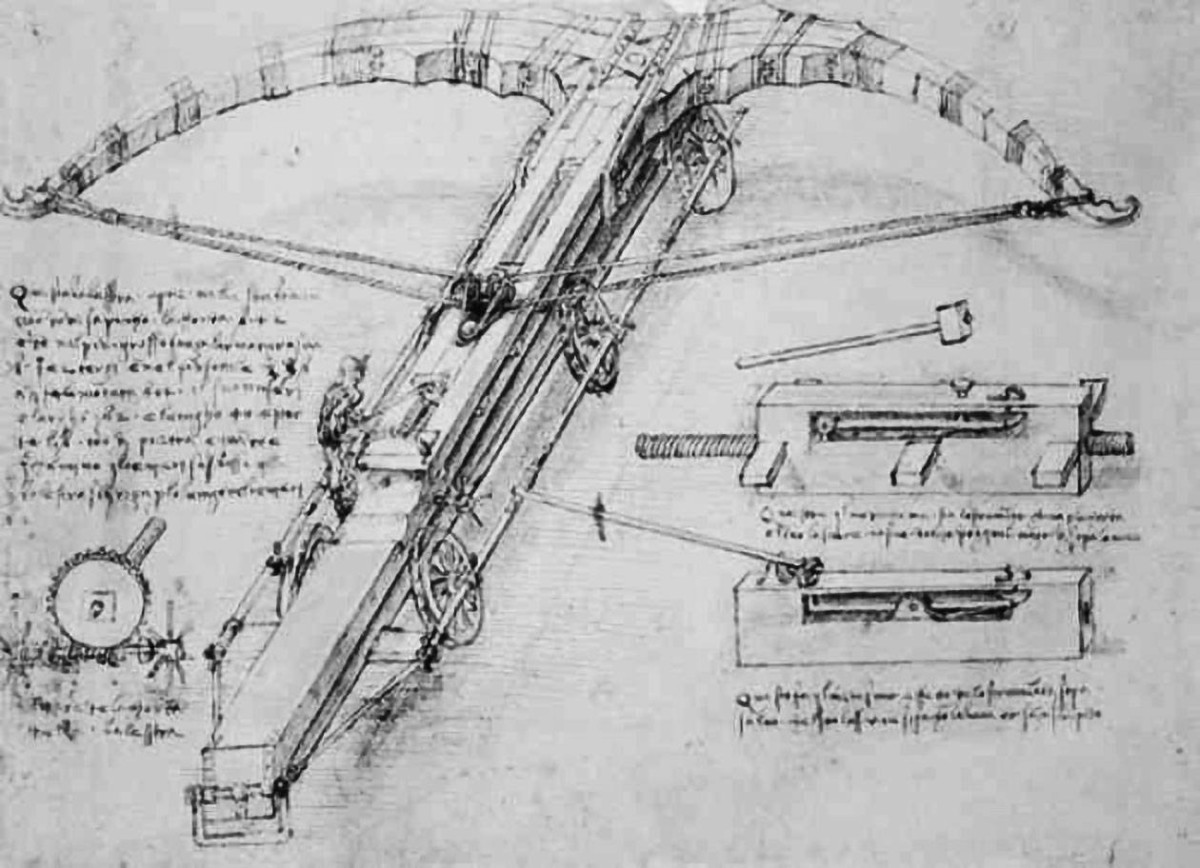 1496  ليوناردو دا فينشي يفشلفي تجربة آلة طيران كانقد صممها بنفسه.