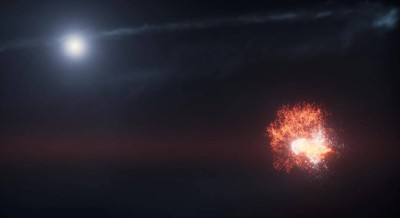 اصطدامات فضائية تخدع العلماء.. هابل يحل لغز "فم الحوت"