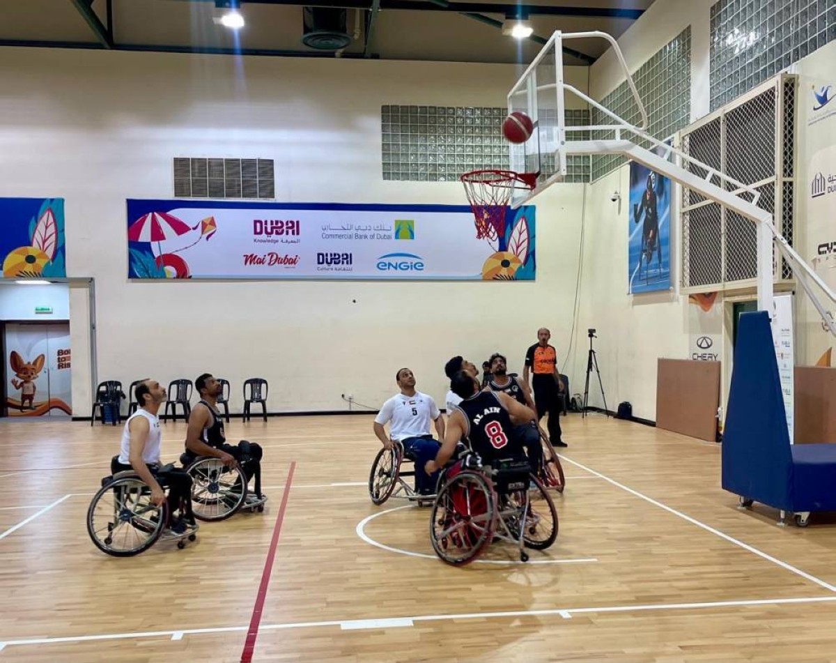 مباراتان في افتتاحية الجولة الثانية من دوري «سلة الكراسي المتحركة»