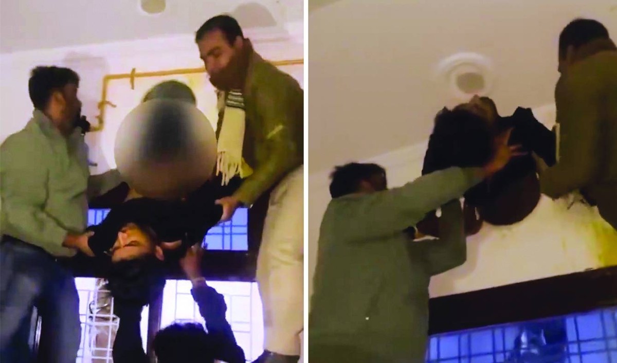 فتحة التهوية «تقبض» على لص «محترف»