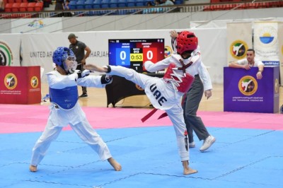 «الشارقة للدفاع عن النفس» يتوج ببطولتي الأشبال والأطفال للتايكواندو