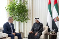 رئيس الدولة ووزير الخارجية التركي يبحثان العلاقات وتطورات الأوضاع في المنطقة