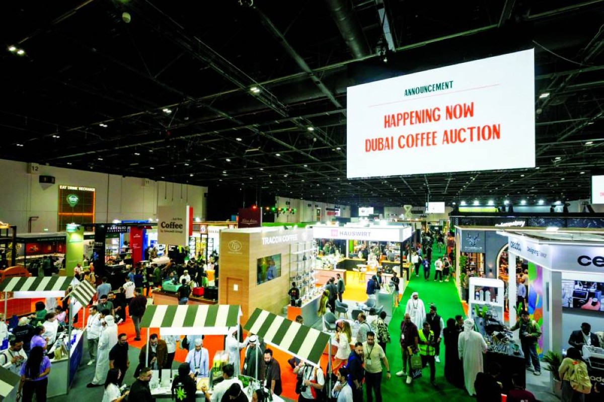 انطلاق الدورة الخامسة من «عالم القهوة» في دبي بمشاركة 78 دولة