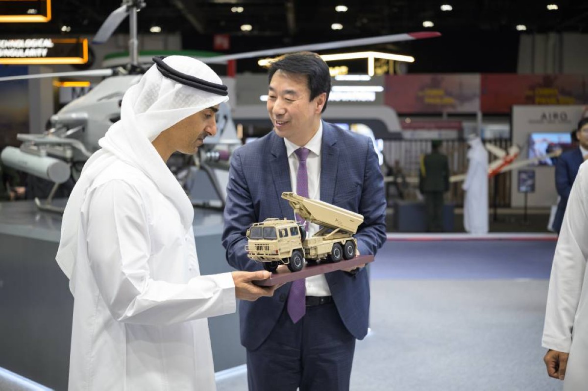 حمدان بن محمد خلال الزيارة