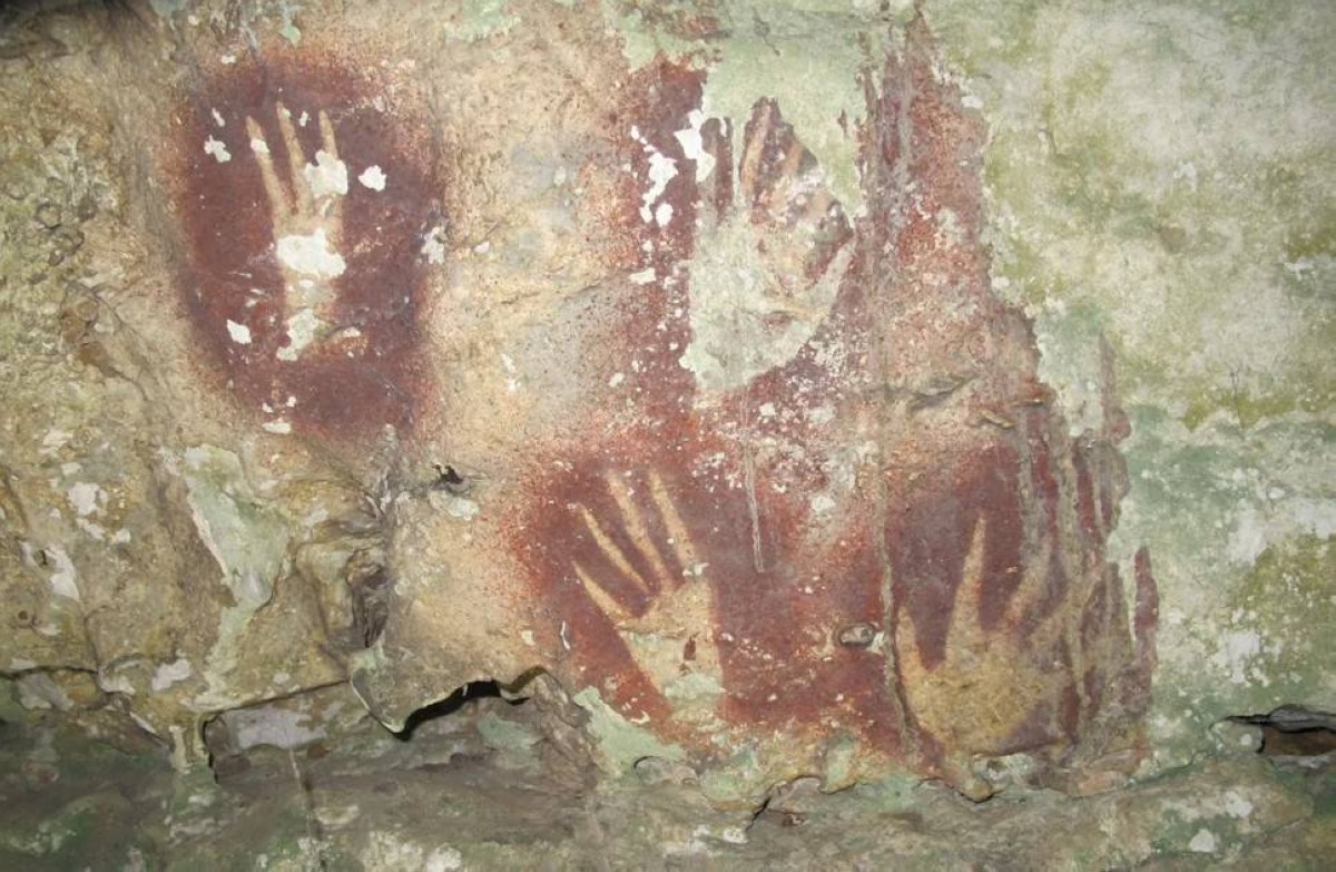 في لوفر ما قبل التاريخ.. لوحة فنية نادرة عمرها 67800 عام