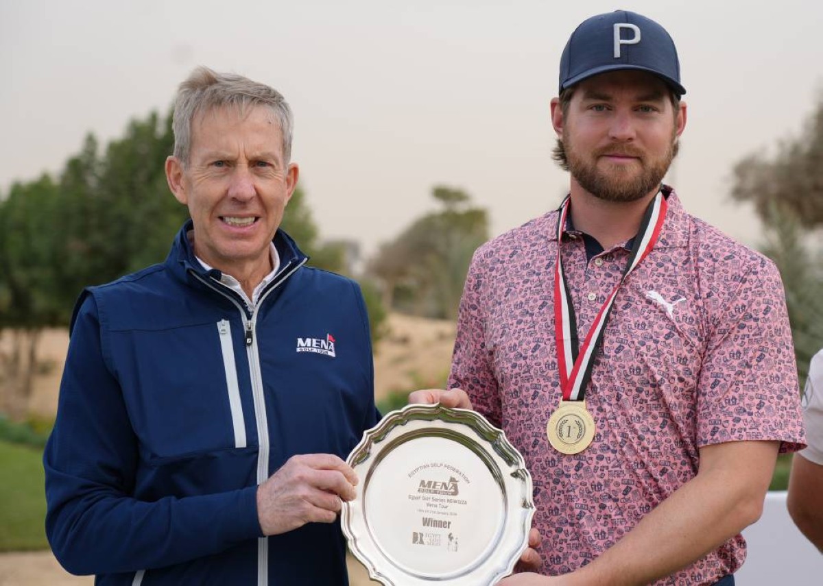 الفنلندي روسكا يقتنص أول ألقاب سلسلة بطولات مصر في جولة مينا للغولف