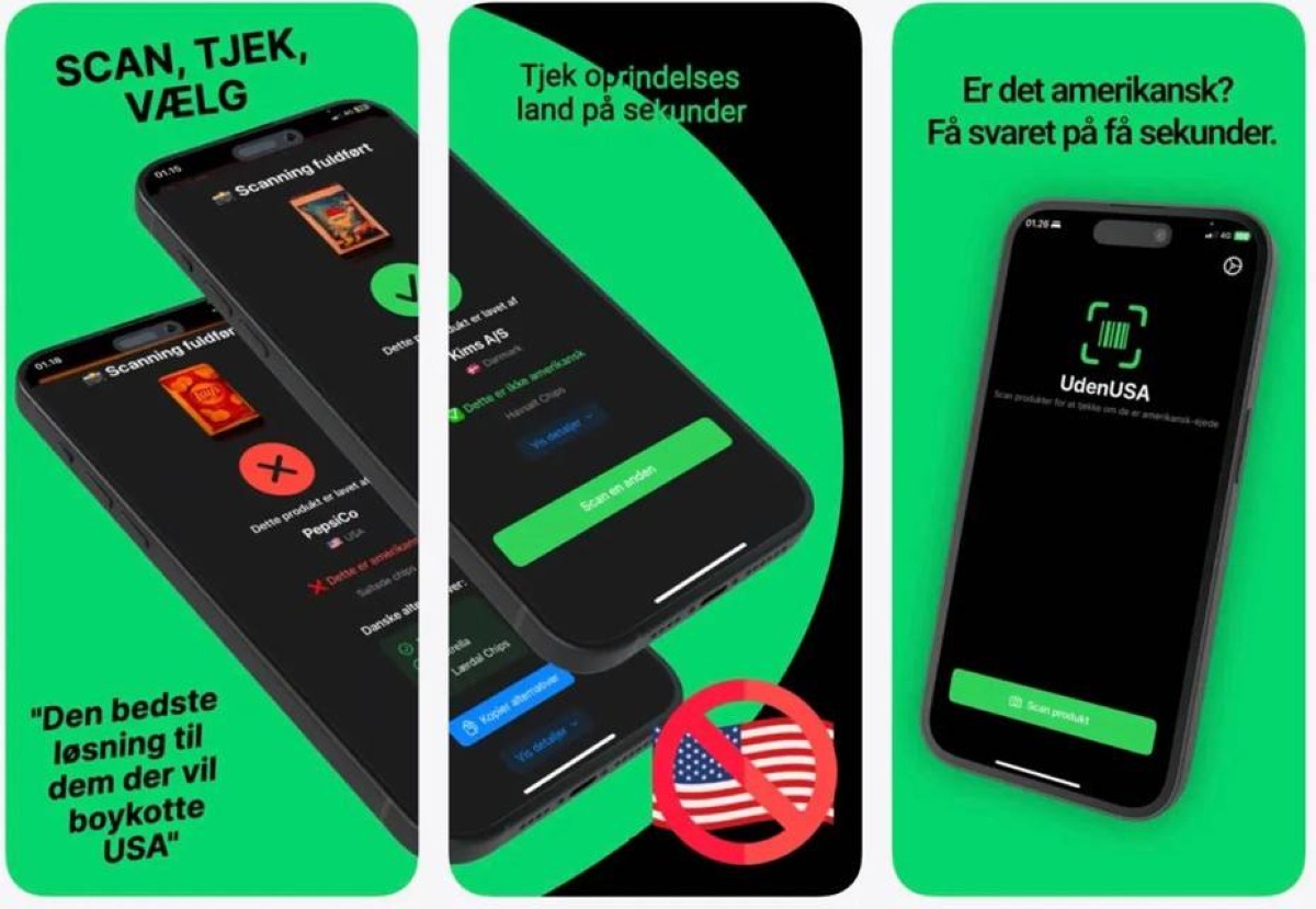 بعد تهديدات ترامب.. تطبيقات مقاطعة المنتجات الأمريكية تتصدر الدنمارك