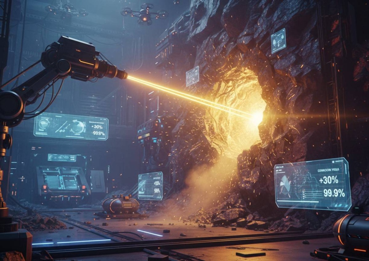 ليزر الذهب.. ثورة تعيد إحياء المناجم المهجورة