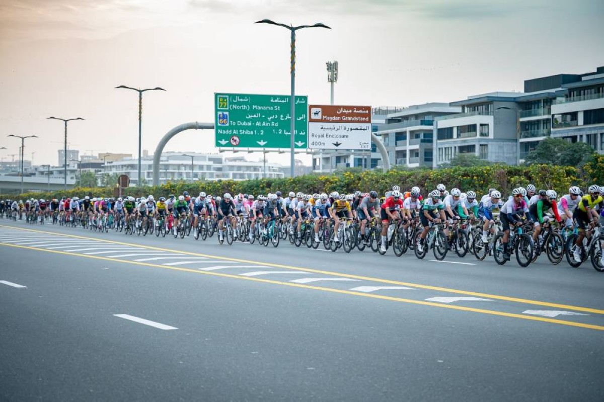 ماجد البلوشي بطلاً لسباق «لي تاب دبي للدراجات الهوائية»