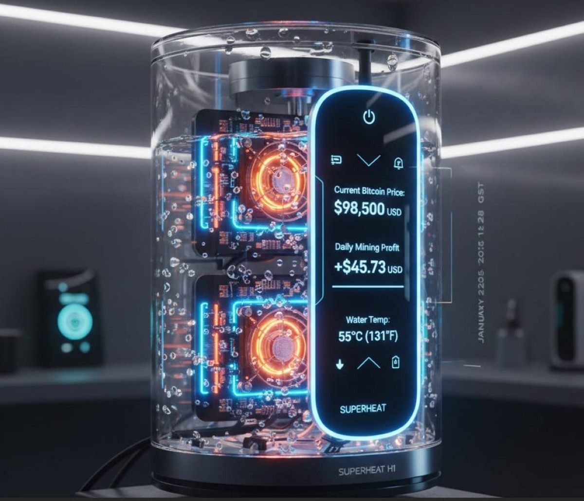 هل تصبح سخانات البيتكوين بديل الغاز الطبيعي في 2026؟