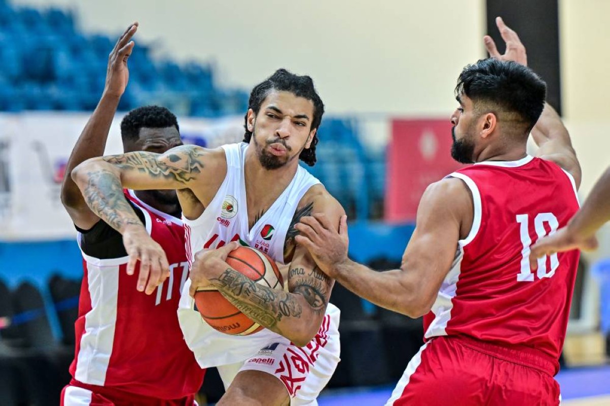 «سلة قاتلة» في الثانية الأخيرة تقود «الأبيض» لإسقاط الاتحاد الليبي بدولية دبي