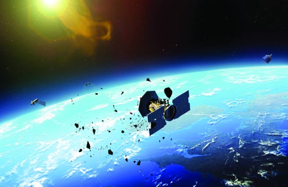 طريقة لتتبع حطام الفضاء