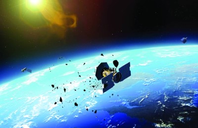 طريقة لتتبع حطام الفضاء